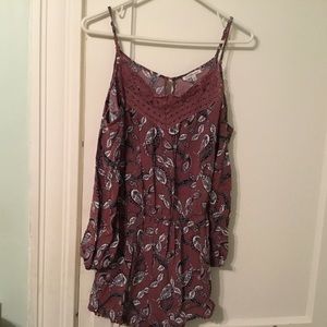 Romper from Charlotte Russe